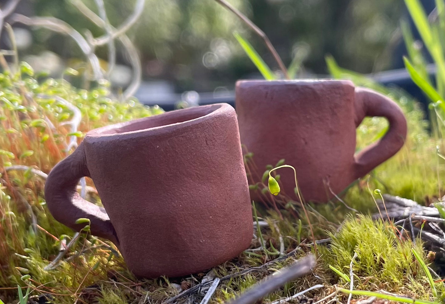 Hand Built Mini Mugs