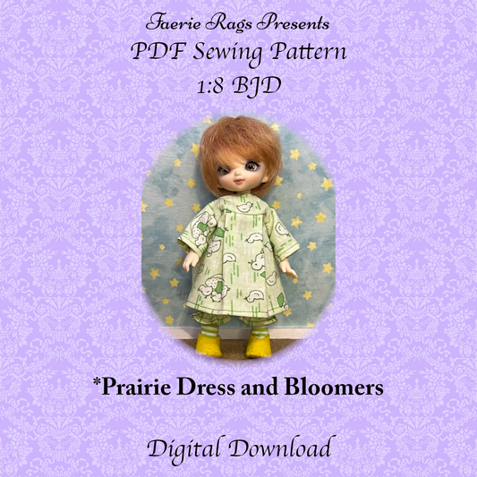 1:8 BJD Prairie Dress